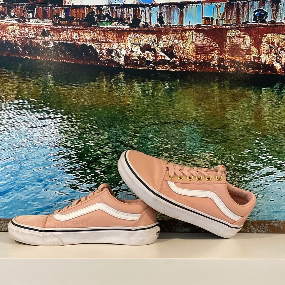 Vans Old School (nylon) pale blush sneaker women’s 5.5